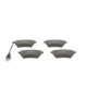 Set placute frana spate BOSCH pentru VW CALIFORNIA T5 T6 MULTIVAN T5 T6 TRANSPORTER T5 T6 CARAVELLE 1.9D-3.2 58.6mm 116.2mm 16.0mm