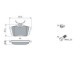 Set placute frana spate BOSCH pentru VOLVO S40 I, V40; MITSUBISHI CARISMA, COLT CZC VI, COLT VI, SPACE STAR; SMART FORFOUR 1.1-2.0 05.95-06.12