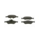 Set placute frana fata BOSCH pentru FORD FIESTA IV, FIESTA/HATCHBACK, FIESTA/MINIVAN, KA; MAZDA 121 III, 121 III/HATCHBACK 1.25-1.8D