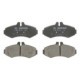 Set placute frana fata BOSCH pentru MERCEDES V (638/2), VITO (W638) 2.0-2.8 02.96-07.03, inaltime 64.6 mm, latime 134.5 mm, grosime 20.8 mm