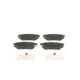 Set placute frana fata BOSCH pentru HYUNDAI IX20, IX35; KIA SOUL II 1.4-2.0, inaltime 56.7 mm, latime 130.0 mm, grosime 17.6 mm