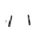 Set placute frana fata BOSCH pentru CITROEN BERLINGO, XSARA PICASSO, PEUGEOT 206, 208 II, PARTNER, inaltime 56.2 mm, latime 129.9 mm, grosime 19.3 mm