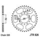 Roata dintata JT ZĘBATKI pinion spate 47 dinti 64.0 mm diametru interior 84.0 mm spatiere gauri montare otel tip lant 520