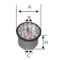 Filtru combustibil SOFIMA