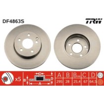 Disc frana TRW MOTO