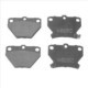 Set placute frana spate BLUE PRINT pentru PONTIAC VIBE, TOYOTA CELICA, COROLLA, PRIUS, YARIS 52.0 mm x 78.0 mm x 13.9 mm