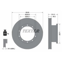 Disc frana TEXTAR