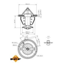 Termostat,lichid racire NRF