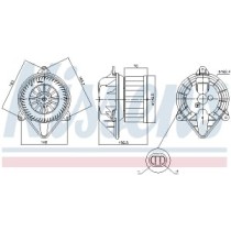 Ventilator, habitaclu NISSENS