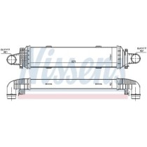 Intercooler, compresor NISSENS