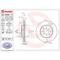 Disc frana BREMBO