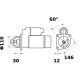 Demaror LETRIKA 12V 3kW pentru AGRIFULL 60 600 70 80 A BENFRA 1 200 4 7 9 FIATAGRI 1000 500 60 600 70 700 80 800 8000 DI DIM FIATALLIS FG FL LAVERDA 3000