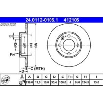 Disc frana ATE