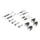 Set accesorii sabot de frana QUICK BRAKE pentru MERCEDES 124 (W124), A (W168) 1.4-2.5D 12.84-08.04