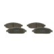 Set placute frana fata BOSCH JEEP COMMANDER GRAND CHEROKEE III 3.0D-5.7 10.04-12.10 Inaltime 57.2 mm Latime 176.0 mm Grosime 18.8 mm