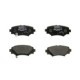 Set placute frana spate BOSCH pentru MAZDA 3, 3/HATCHBACK 1.5-2.5 07.13, inaltime 44.3 mm, latime 101.5 mm, grosime 13.8 mm