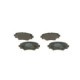 Set placute frana spate BOSCH pentru MAZDA 3, 3/HATCHBACK 1.5-2.5 07.13, inaltime 44.3 mm, latime 101.5 mm, grosime 13.8 mm