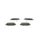 Set placute frana spate BOSCH pentru MAZDA 3, 3/HATCHBACK 1.5-2.5 07.13, inaltime 44.3 mm, latime 101.5 mm, grosime 13.8 mm