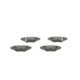 Set placute frana spate BOSCH pentru MAZDA 3, 3/HATCHBACK 1.5-2.5 07.13, inaltime 44.3 mm, latime 101.5 mm, grosime 13.8 mm