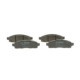 Set placute frana fata BOSCH NISSAN NV200 NV200/EVALIA 1.5D/1.6/Electric 02.10- Inaltime 50.5 mm Latime 155.4 mm Grosime 17.0 mm