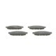 Set placute frana fata BOSCH NISSAN NV200 NV200/EVALIA 1.5D/1.6/Electric 02.10- Inaltime 50.5 mm Latime 155.4 mm Grosime 17.0 mm