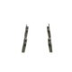 Set placute frana spate BOSCH MERCEDES C A205 C C205 C T-MODEL S205 W205 GLC C253 GLC X253 2.0-3.0D 04.15-04.23