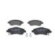 Set placute frana fata BOSCH pentru HONDA CR-V II, CR-V III, CR-V IV 1.6D-2.4 09.01 - inaltime 57mm, latime 151mm, grosime 19mm