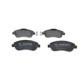 Set placute frana fata BOSCH pentru HONDA CR-V II, CR-V III, CR-V IV 1.6D-2.4 09.01 - inaltime 57mm, latime 151mm, grosime 19mm