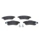 Set placute frana fata BOSCH pentru HONDA CR-V II, CR-V III, CR-V IV 1.6D-2.4 09.01 - inaltime 57mm, latime 151mm, grosime 19mm