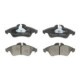 Set placute frana fata BOSCH pentru MERCEDES SPRINTER 2-T, 3-T, 4-T, 5-T, V, VITO 2.0-2.9D 01.95-07.06, dimensiuni 64.9mm x 156.5mm x 19.6mm