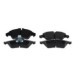 Set placute frana fata BOSCH pentru MERCEDES SPRINTER 2-T, 3-T, 4-T, 5-T, V, VITO 2.0-2.9D 01.95-07.06, dimensiuni 64.9mm x 156.5mm x 19.6mm