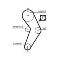 Curea de distributie GATES