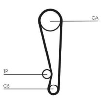 Curea de distributie CONTITECH