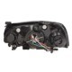 Far Dreapta DEPO H1/H7 Electric Negru Galben Hyundai Elantra III 01.04-12.06 Fara Motoras