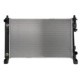 Radiator racire motor THERMOTEC pentru MERCEDES A (W169), B SPORTS TOURER (W245) 652mm x 409mm x 16mm