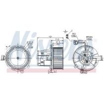 Ventilator, habitaclu NISSENS