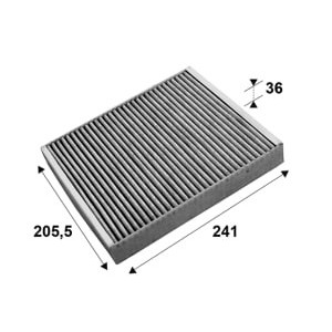 Filtru, aer habitaclu VALEO