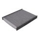 Filtru aer habitaclu VALEO carbon activat AUDI Q7 OPEL ASTRA G PORSCHE CAYENNE VW AMAROK T5 T6 30mm x 219mm x 278mm