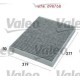 Filtru aer habitaclu VALEO carbon activat AUDI Q7 OPEL ASTRA G PORSCHE CAYENNE VW AMAROK T5 T6 30mm x 219mm x 278mm