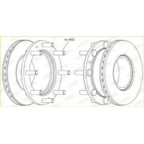 Disc frana BERAL