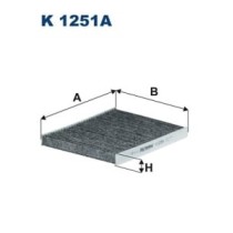 Filtru, aer habitaclu FILTRON