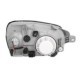 Far DEPO Lampa Frontala Stanga H4 Electric Fara Motoras Insert Cromat Semnalizator Galben Hyundai Santa Fé I