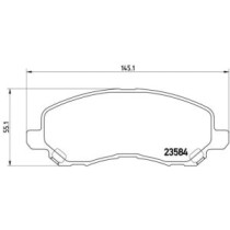 Placute de frana - Tuning BREMBO