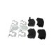 Set placute frana fata BOSCH pentru CHEVROLET CAMARO, MALIBU; MG MARVEL R; OPEL ASTRA J, INSIGNIA A, ZAFIRA C 66.7mm x 142.0mm x 18.8mm