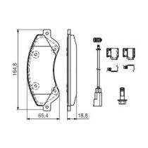 Set placute frana,frana disc BOSCH