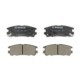 Set placute frana spate BOSCH ISUZU D-MAX I, TROOPER II, III, OPEL FRONTERA A, B, MONTEREY A, B 42.2 mm x 109.6 mm x 15.8 mm