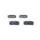 Set placute frana spate BOSCH ISUZU D-MAX I, TROOPER II, III, OPEL FRONTERA A, B, MONTEREY A, B 42.2 mm x 109.6 mm x 15.8 mm