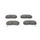 Set placute frana spate BOSCH ISUZU D-MAX I, TROOPER II, III, OPEL FRONTERA A, B, MONTEREY A, B 42.2 mm x 109.6 mm x 15.8 mm