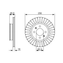 Disc frana BOSCH