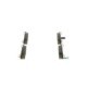 Set placute frana spate BOSCH pentru OPEL ASTRA G, ASTRA G CLASSIC, ASTRA G/KOMBI, ZAFIRA A 1.2-2.2D 42.6mm x 104.9mm x 16.5mm